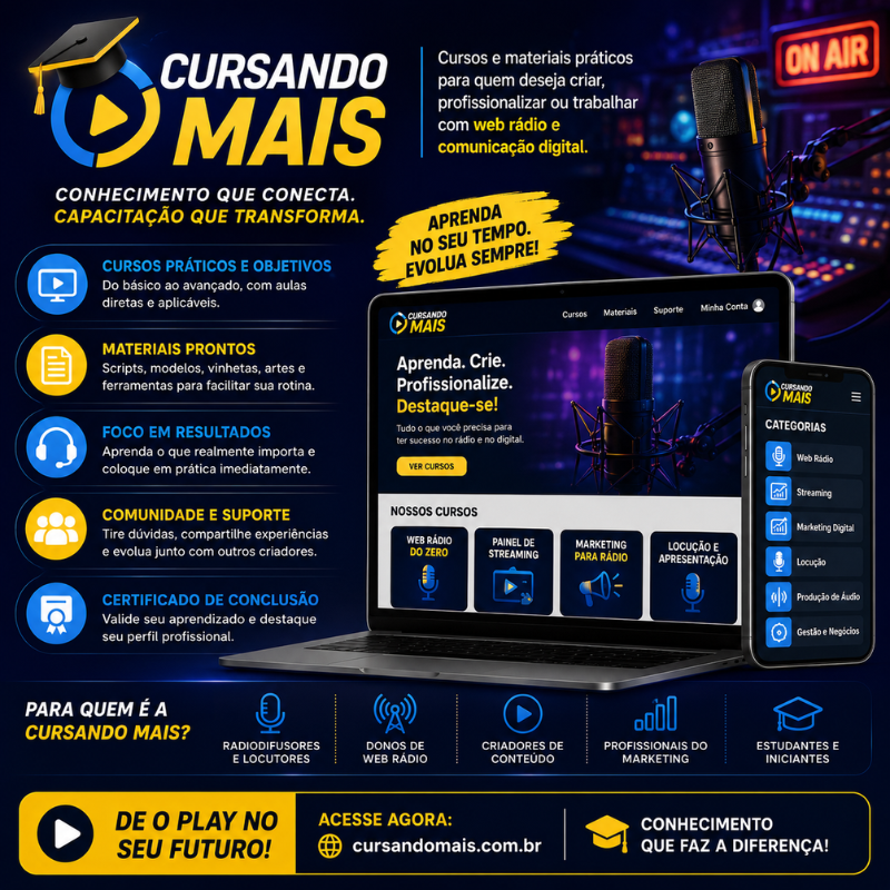 Logo Cursando Mais