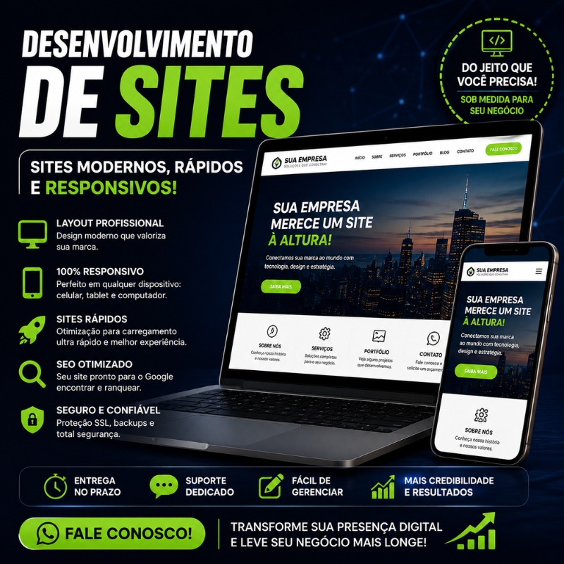Logo Criação de Sites