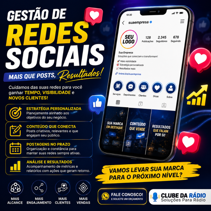 Logo Gestão de Redes Sociais